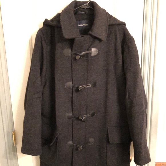 Nautica Jackets \u0026 Coats | Mens Nautica Wool Duffle Jacket | Color: Gray | Size: 38R | Fallwinter87's Closet